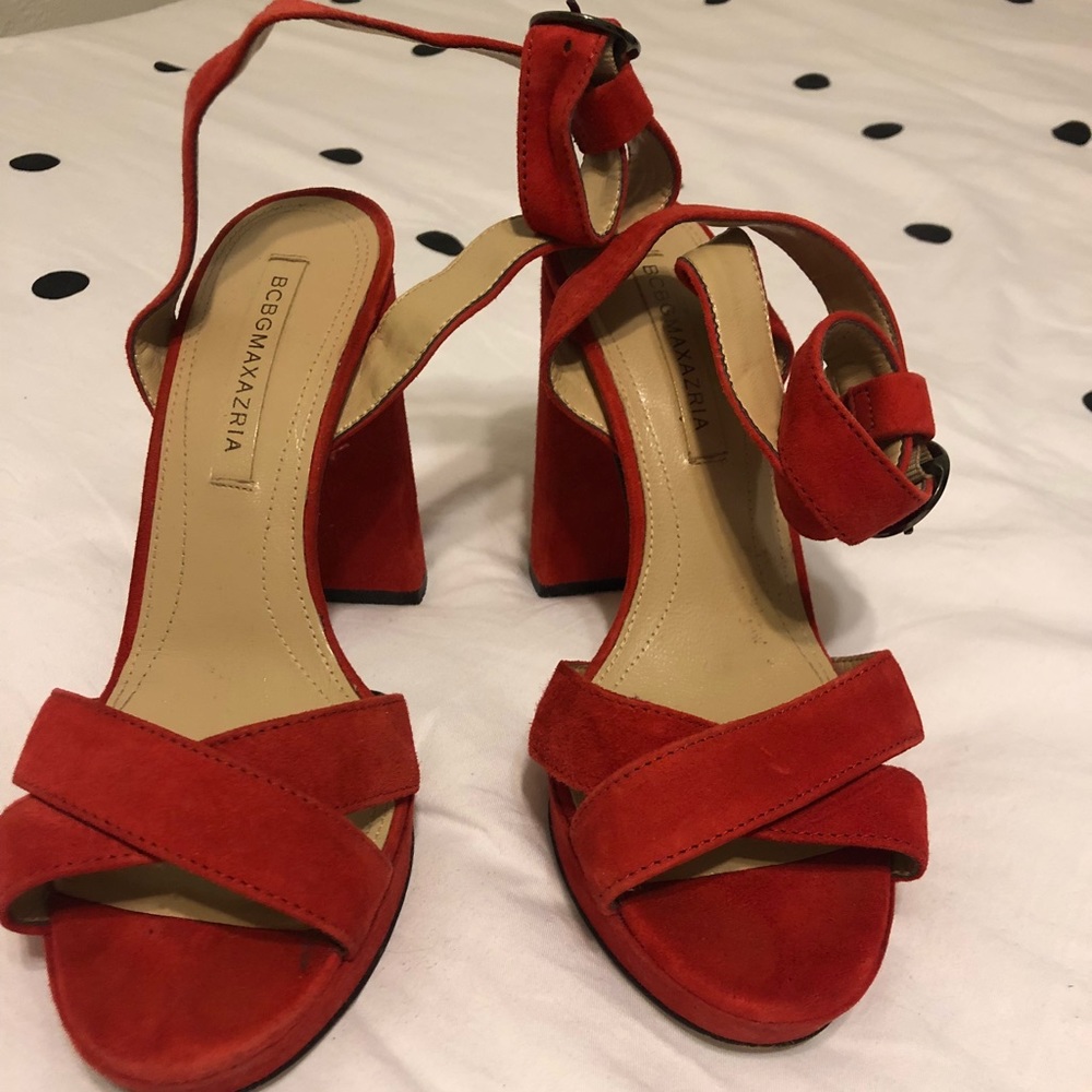 BCBG MaxAzria block heels